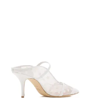 Malone Souliers フローラルアップリケストラップミュール - サムネイル3