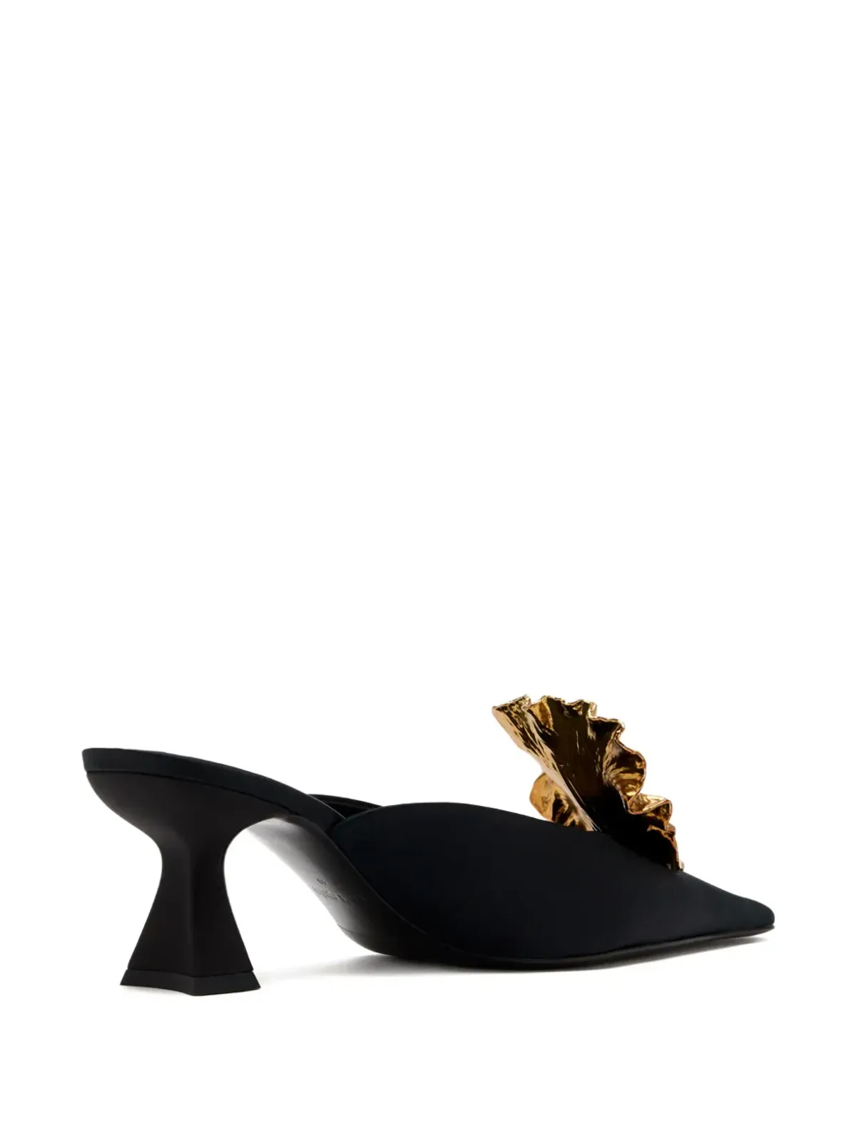 Cult Gaia sculpted heeled mules - Black - 画像3
