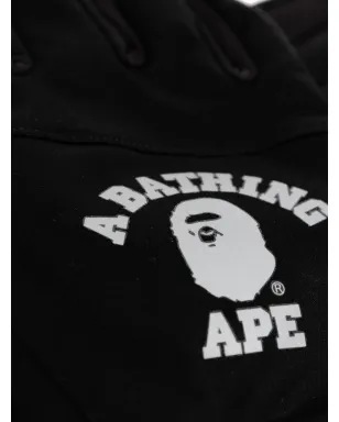A BATHING APE logo-print gloves - サムネイル3