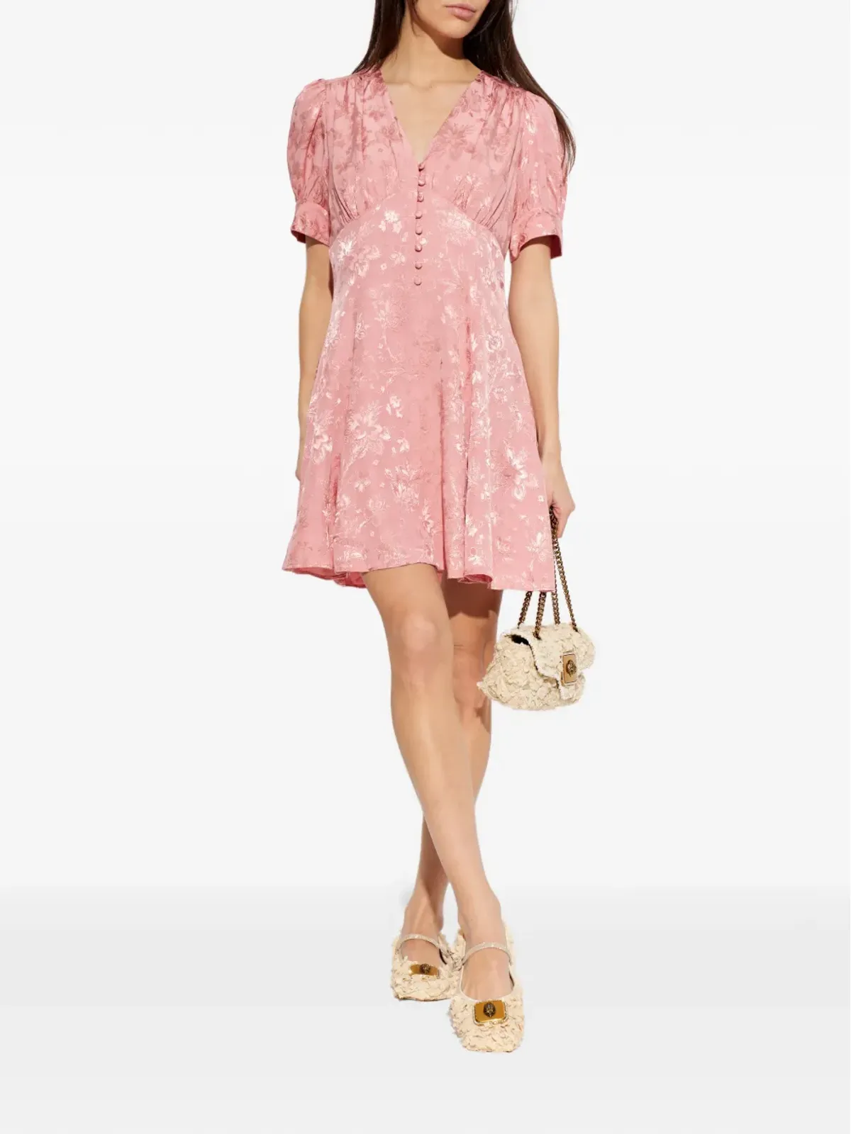 Kate Spade ボタンアップ ミニドレス - 画像2