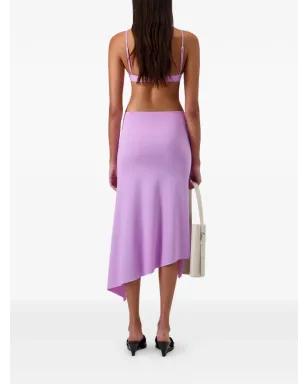 Coperni 花柄アシンメトリックミッドスカート - サムネイル4