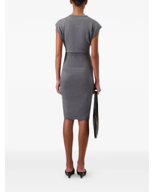 Coperni サイドギャザー キャップスリーブ ミニドレス - サムネイル4