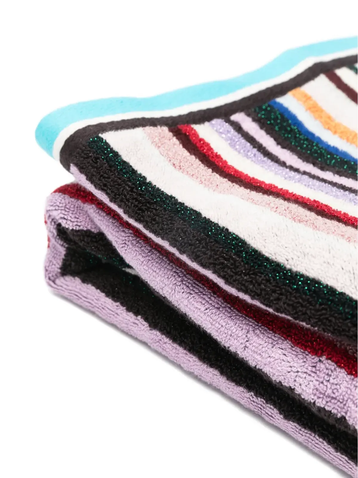 Missoni ストライプタオル - White - 画像3