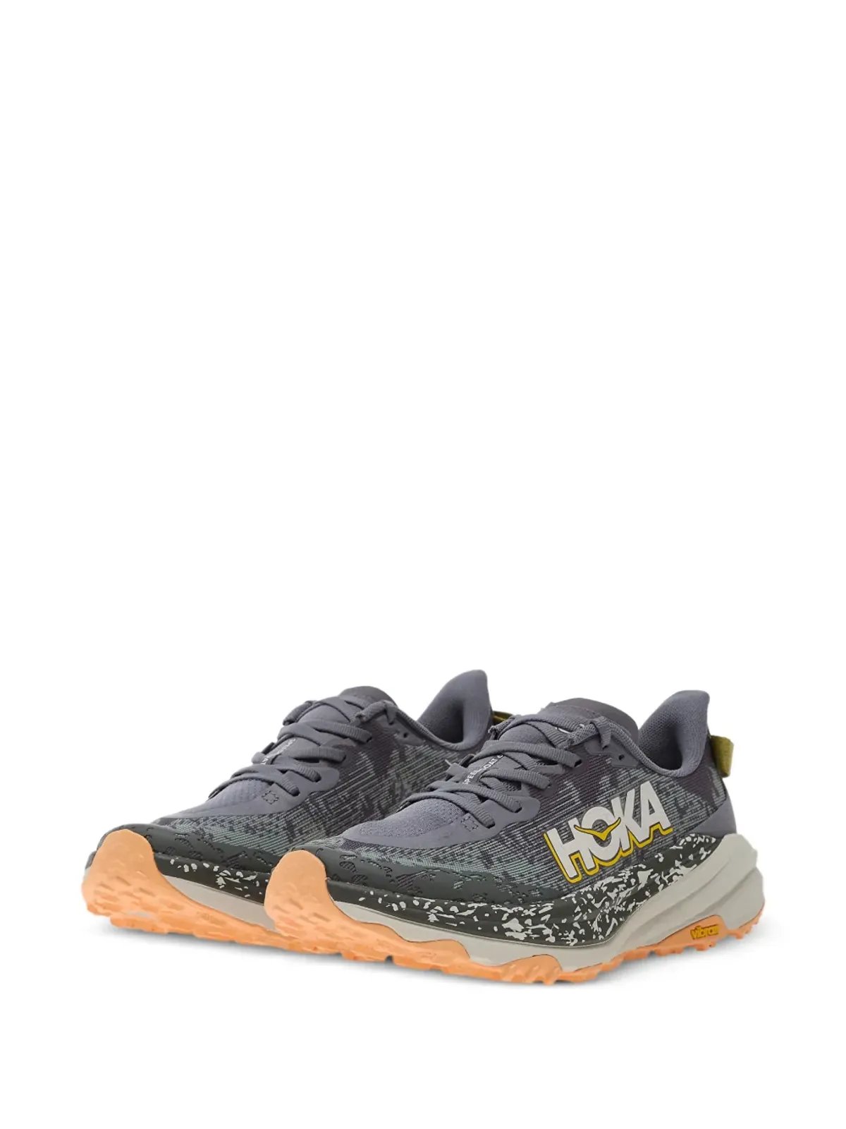 HOKA パターン柄 Speedgoat 6 スニーカー - 画像2