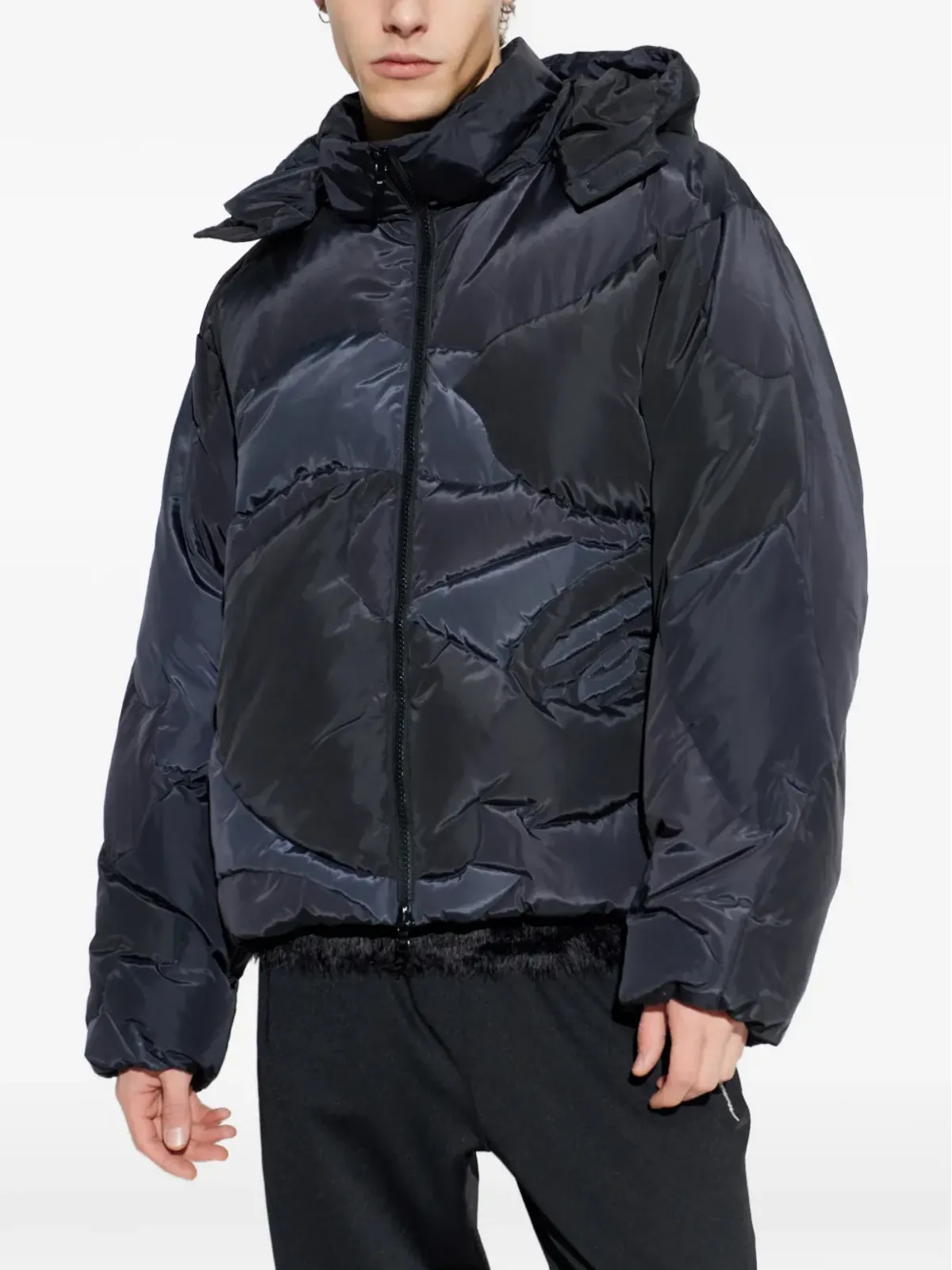 A BATHING APE フード付きダウンジャケット - 画像3