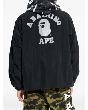 A BATHING APE® ロゴディテール長袖オーバーシャツ - サムネイル4