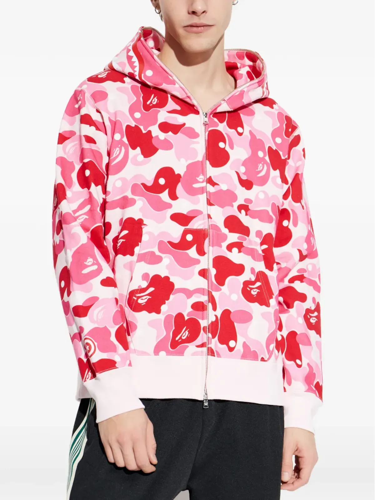 A BATHING APE® 迷彩柄ジップアップフーディー - 画像3