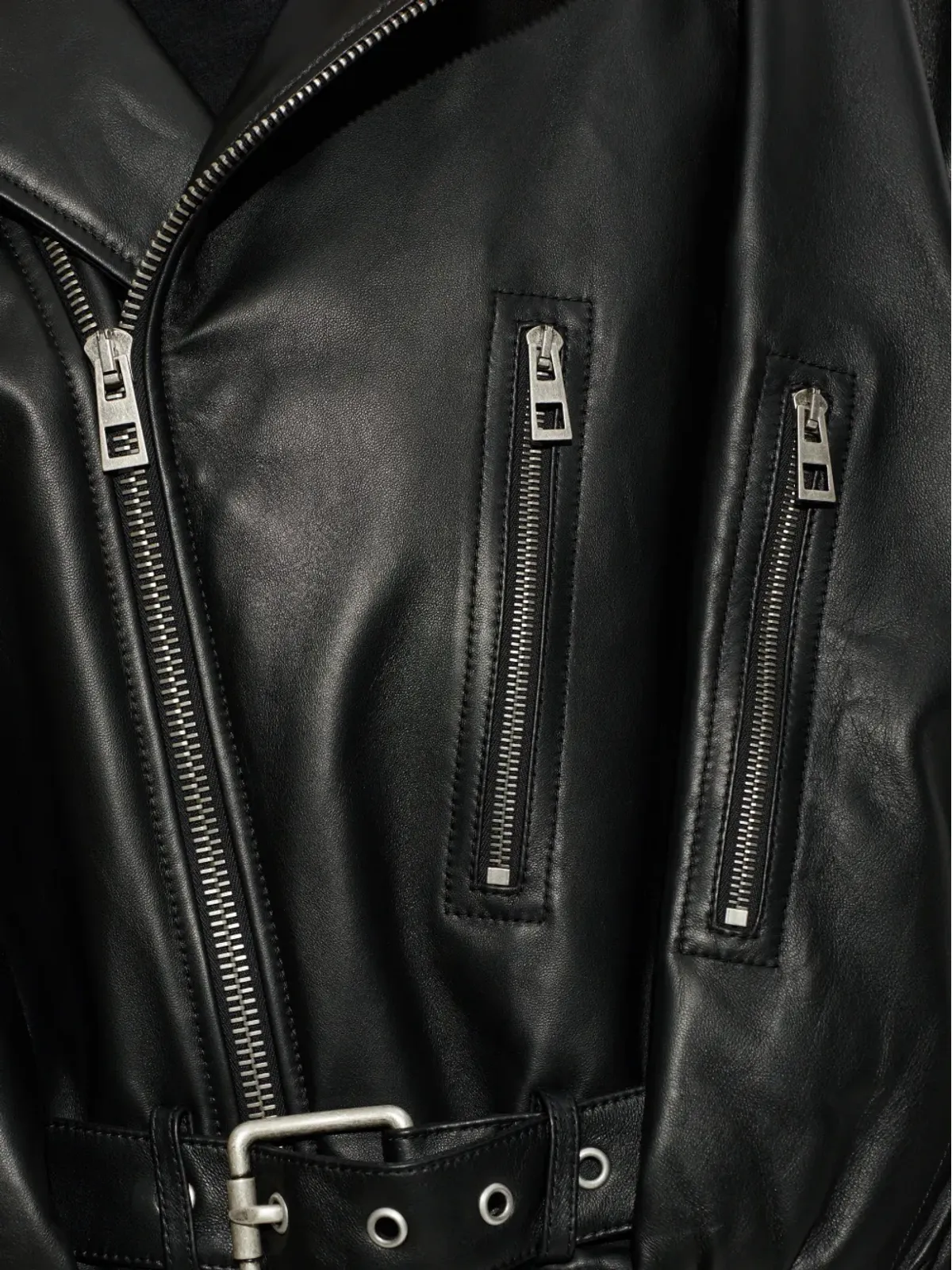 LOEWE ジップディテール ベルト付きジャケット - 画像5