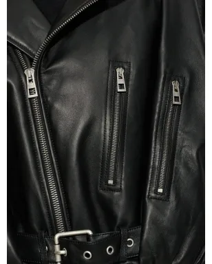 LOEWE ジップディテール ベルト付きジャケット - サムネイル5