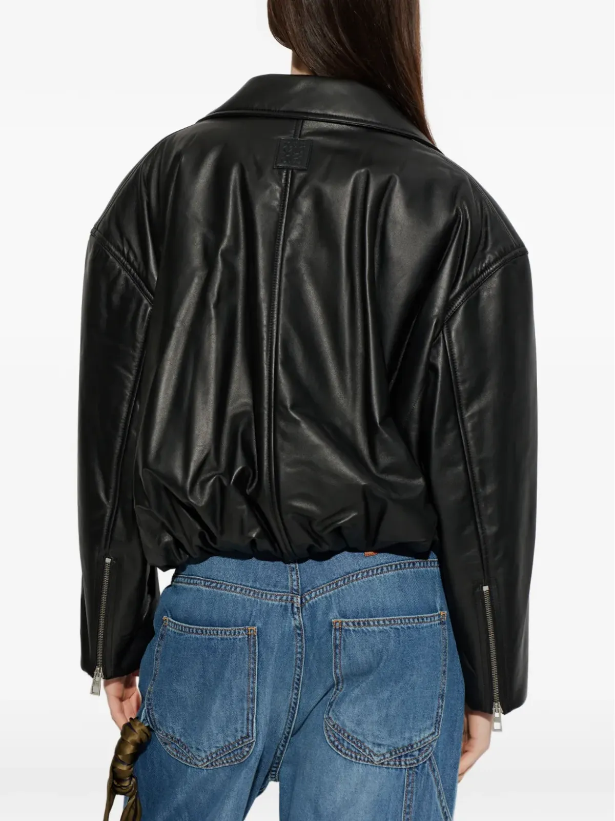 LOEWE ジップディテール ベルト付きジャケット - 画像4