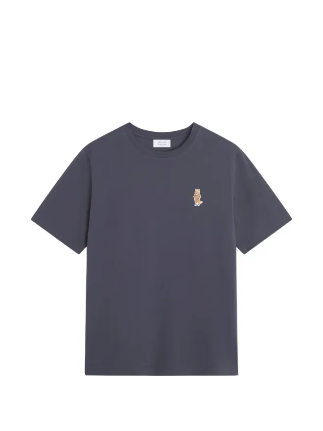 Maison Kitsuné Maison Kitsuné ドレスドフォックス刺繍入りTシャツの商品画像