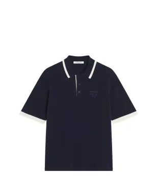 Maison Kitsuné リブトリム ポロシャツ - サムネイル1
