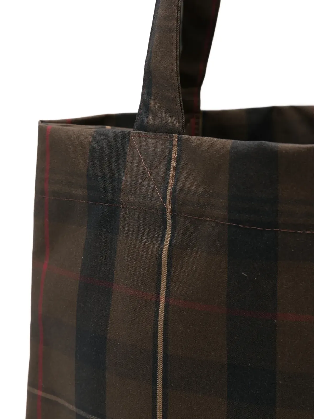 A.P.C. ルー チェック柄 トートバッグ - 画像4