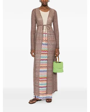 Missoni タイウエスト テクスチャード カバーアップコート - サムネイル2