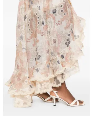 ZIMMERMANN リベリオン フリル付きミディスカート - サムネイル5