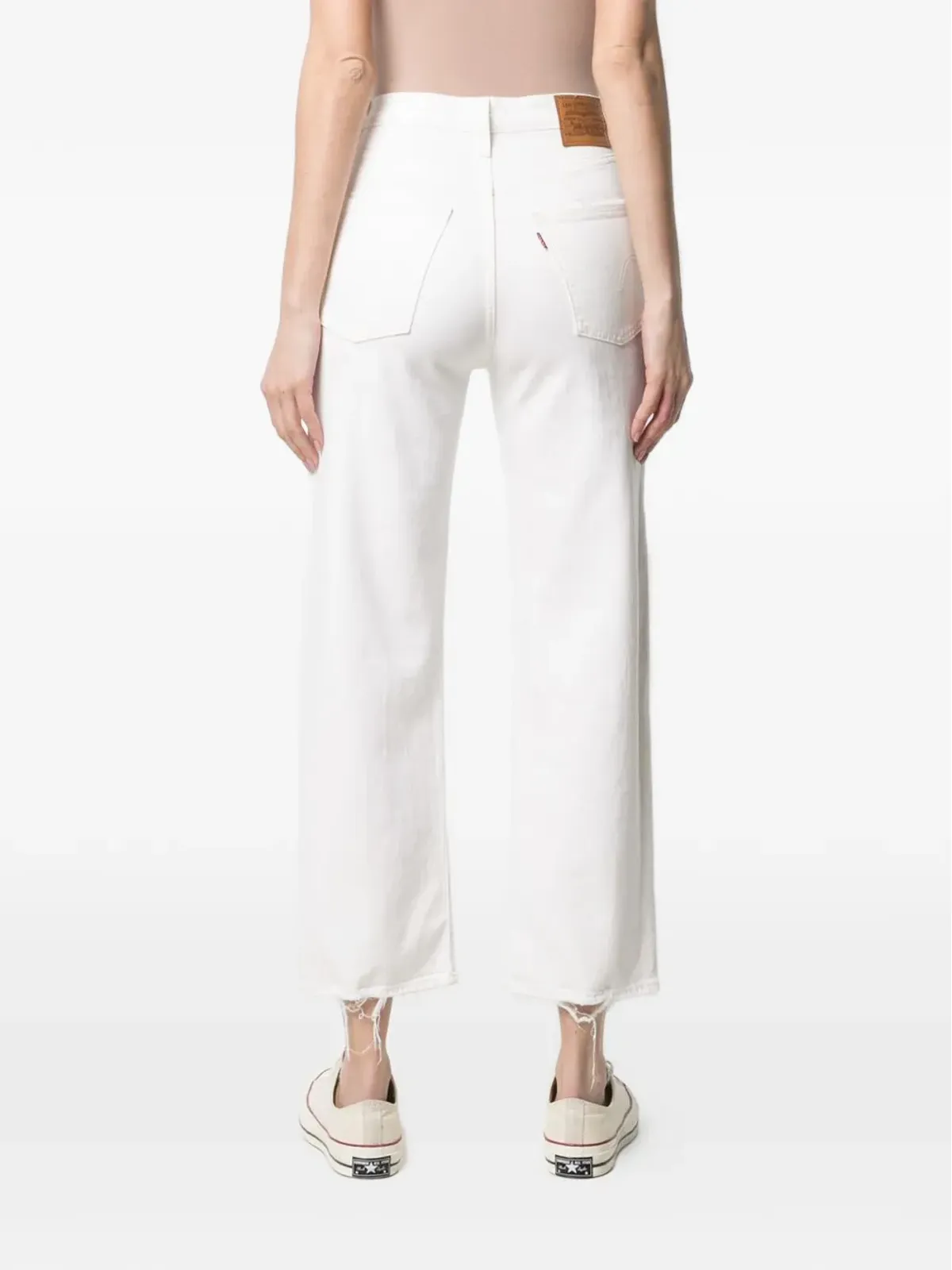 Levi's フリンジジーンズ - White - 画像4