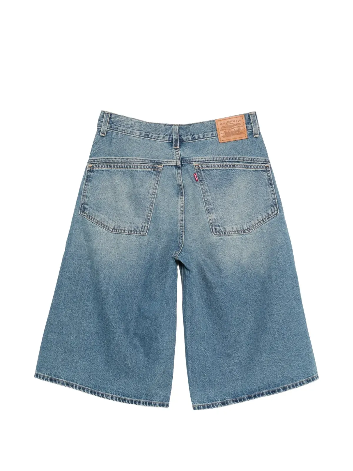 Levi's スーパー バギー デニムショーツ - ブルー - 画像2