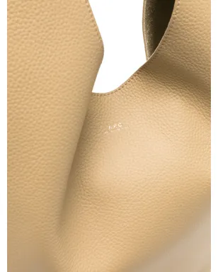 A.P.C. Le Neige grained tote bag - Neutrals - サムネイル4