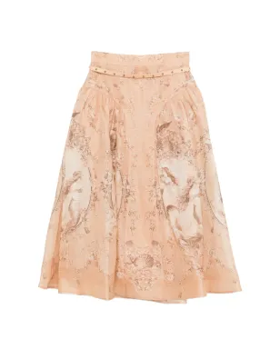 ZIMMERMANN リベリオンプリント ミディスカート - サムネイル1