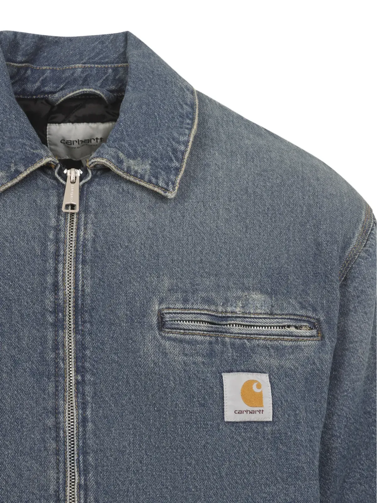 Carhartt WIP デニムジップジャケット - 画像3