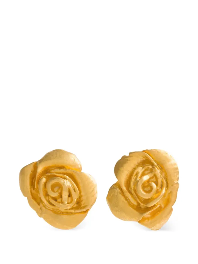 FREYA ROSE FREYA ROSE ローズスタッズピアス - ゴールドの商品画像