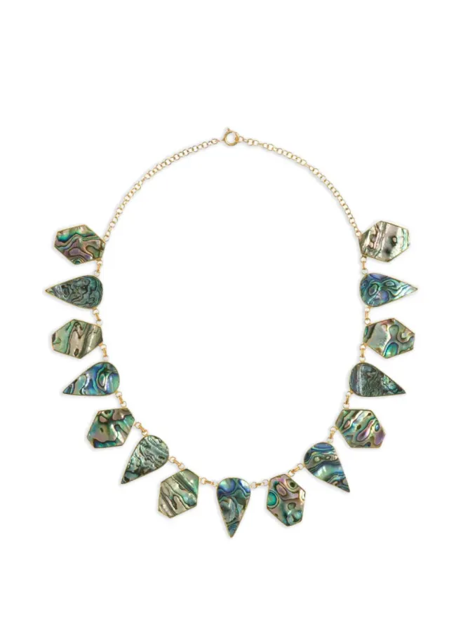 FREYA ROSE FREYA ROSE ウォリアレス パウア ペンダントネックレス - ゴールドの商品画像