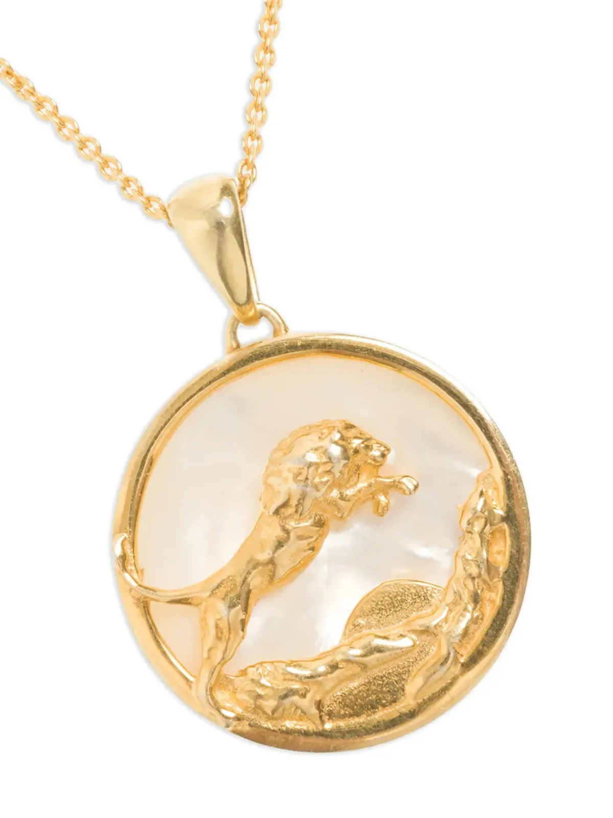 FREYA ROSE レオ Zodiac ペンダントネックレス - ゴールド - 画像3