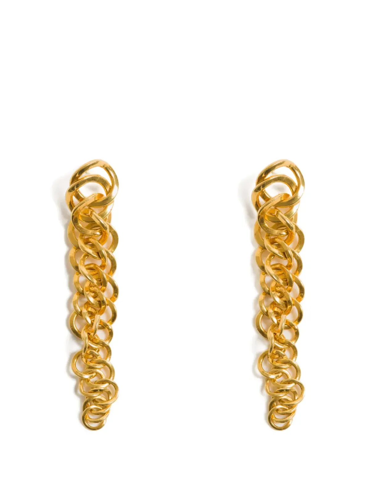 FREYA ROSE Sumba chain-link earrings - Gold - 画像3