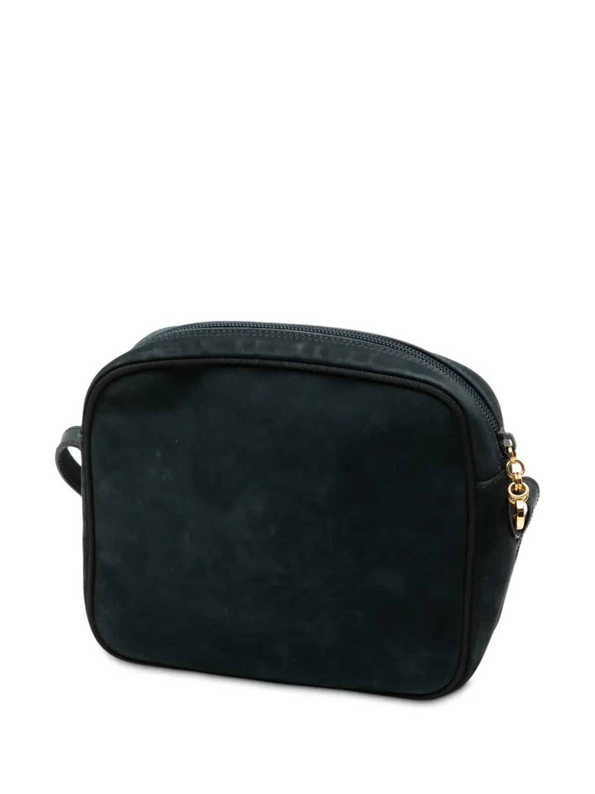 Ferragamo ビンテージ スエード ヴァラ ボウ クロスボディバッグ - 画像3