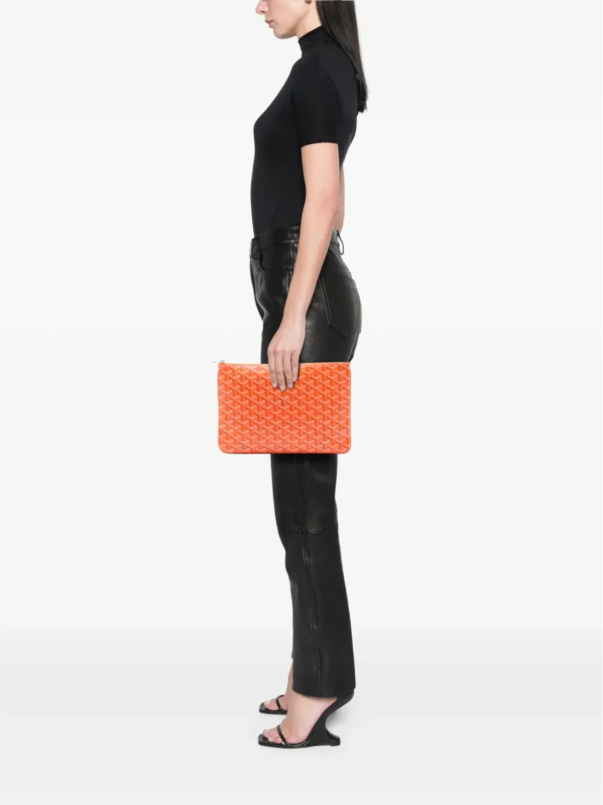 Goyard ビンテージ セナット MM クラッチバッグ - 画像2