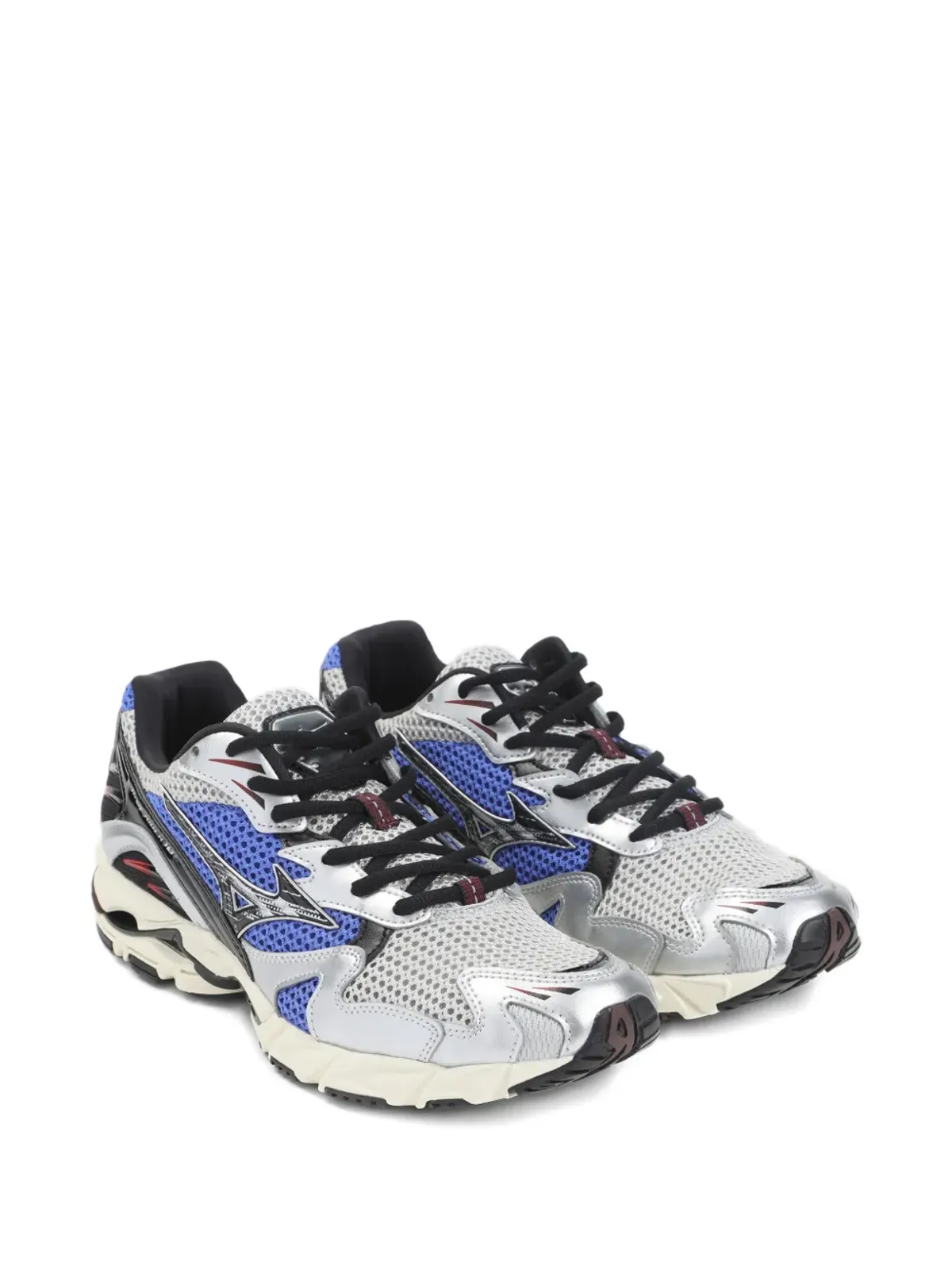 Mizuno Wave Rider 10 メッシュスニーカー - シルバー - 画像2