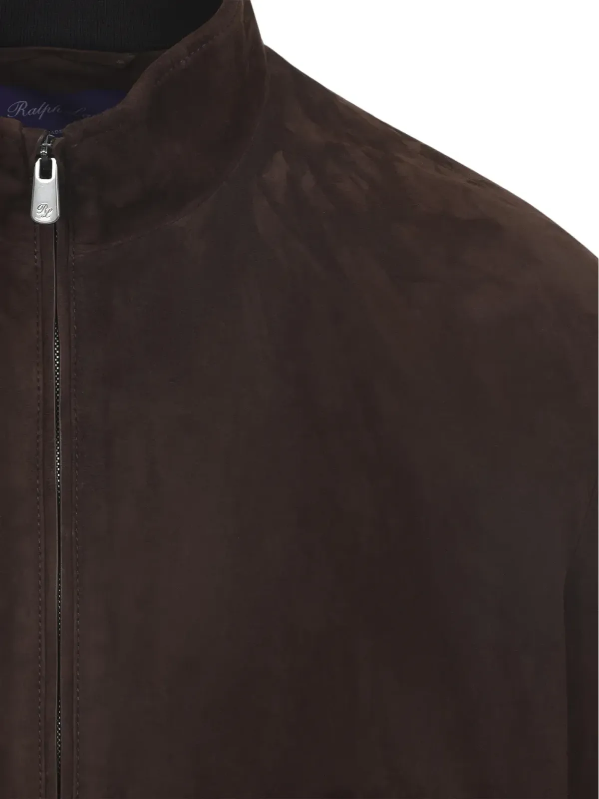 Ralph Lauren Purple Label ジップラムスキンジャケット - ブラウン - 画像4