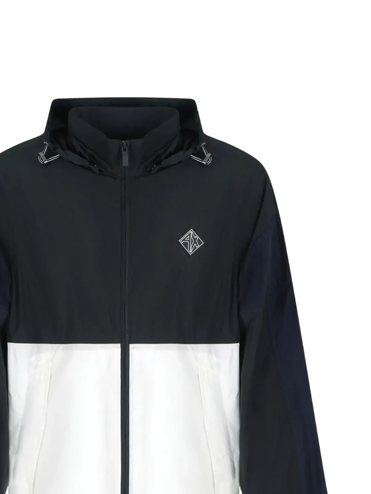 Armani Exchange カラー ブロック フード付きジャケット - 画像2