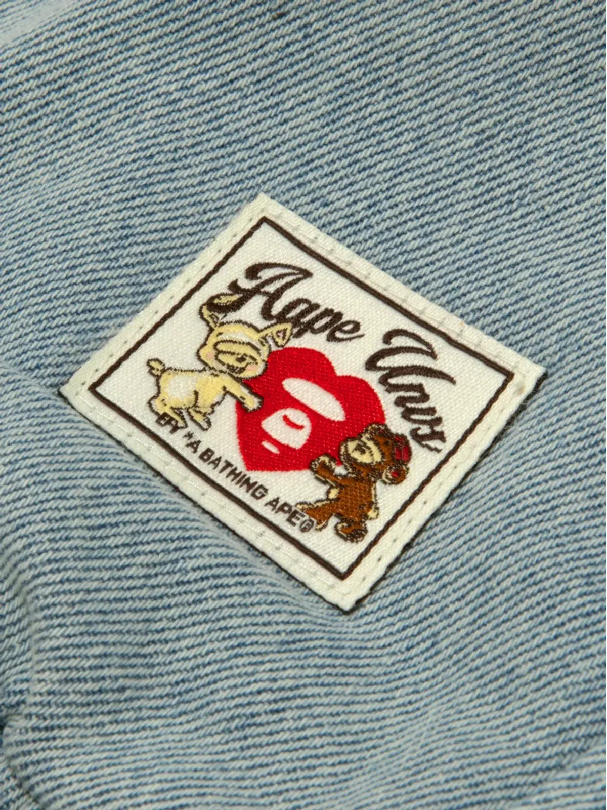 AAPE BY *A BATHING APE® フード付き刺繍ジャケット - 画像3