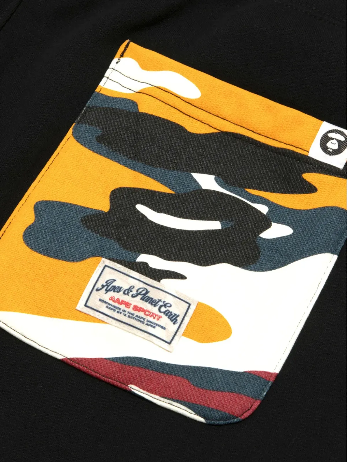 AAPE BY *A BATHING APE® カモフラージュポケット トラックパンツ - 画像5