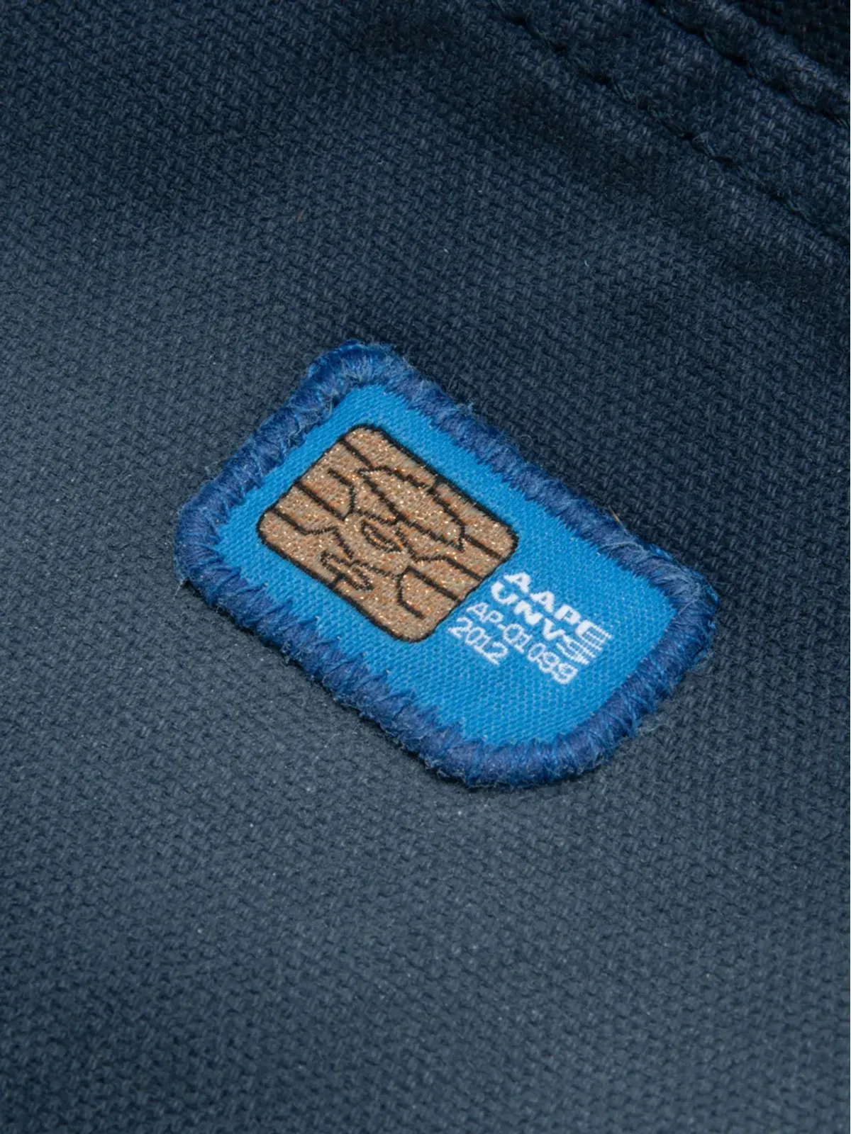 AAPE BY *A BATHING APE® エラスティケイテッド刺繍パンツ - 画像3