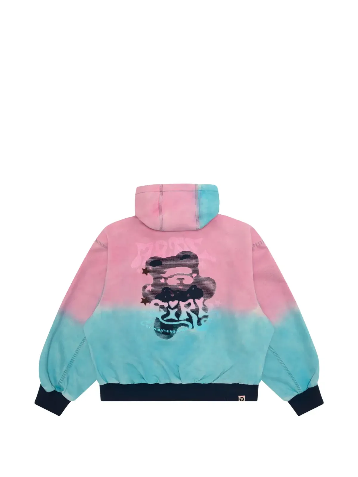 AAPE BY *A BATHING APE® ディップダイ染めフード付きジャケット - 画像2