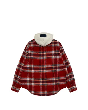 AAPE BY *A BATHING APE® フード付きチェックシャツ - サムネイル2