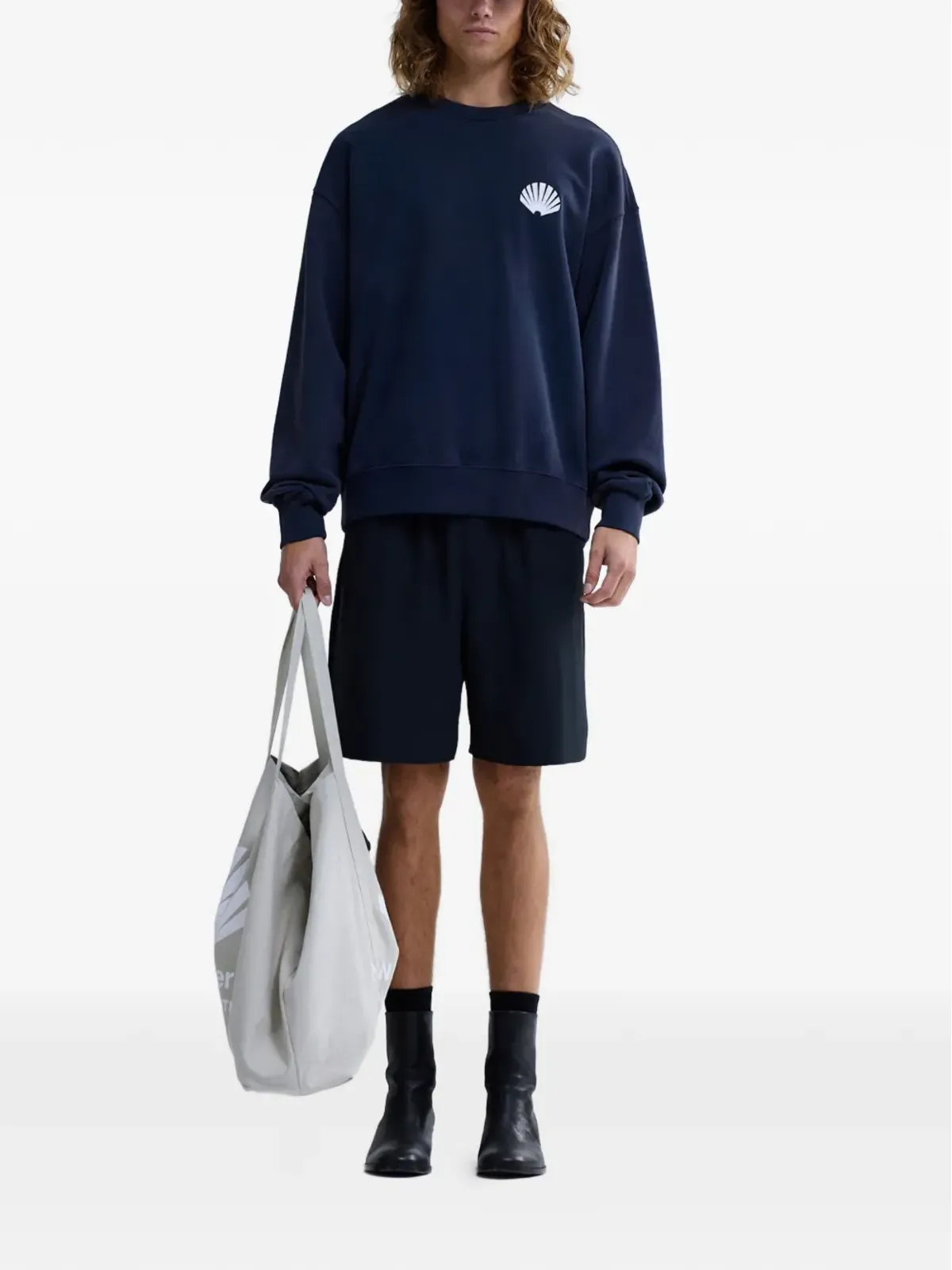 NEW AMSTERDAM ロゴ入りスウェットシャツ - 画像2