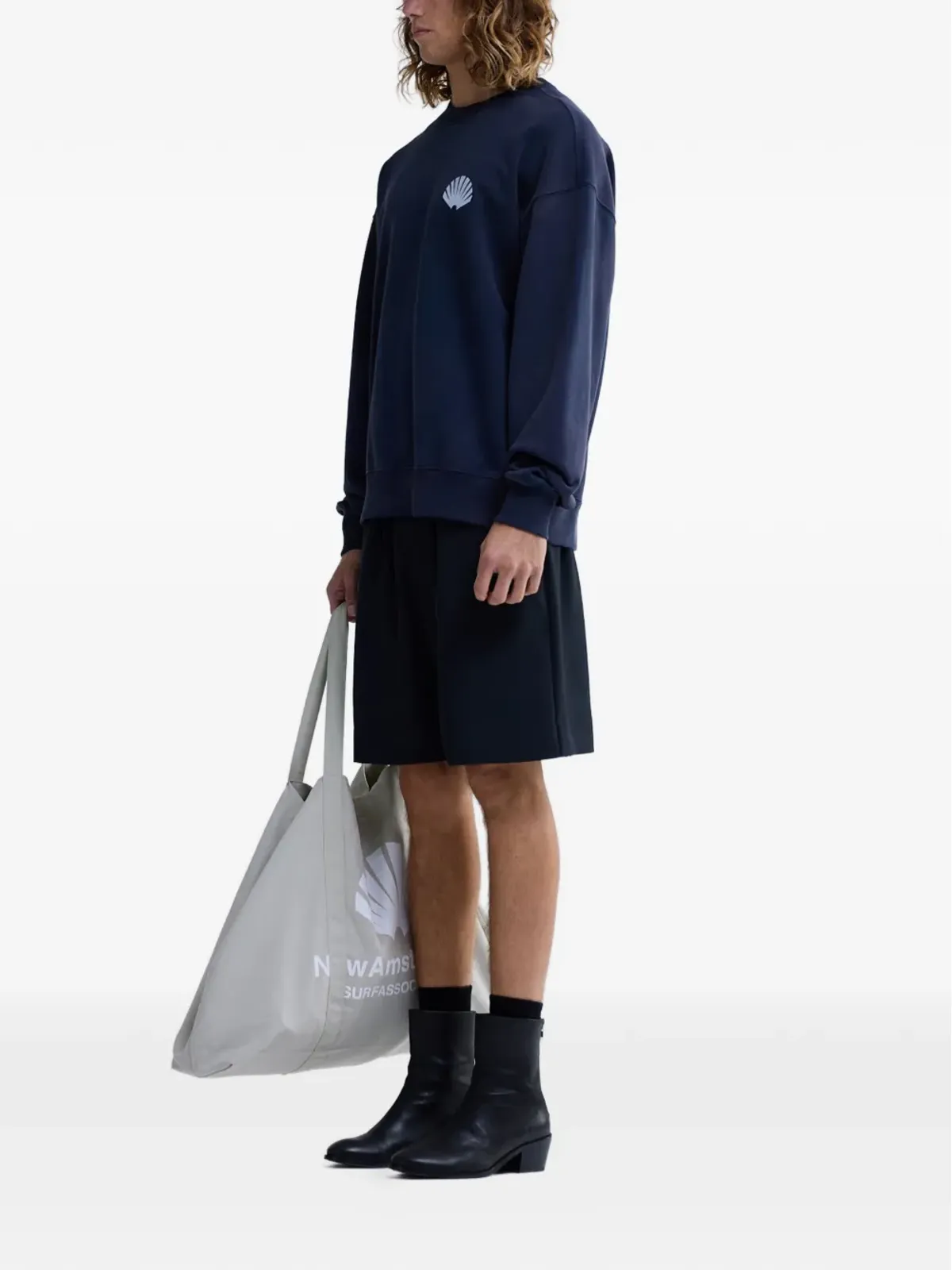 NEW AMSTERDAM ロゴ入りスウェットシャツ - 画像3