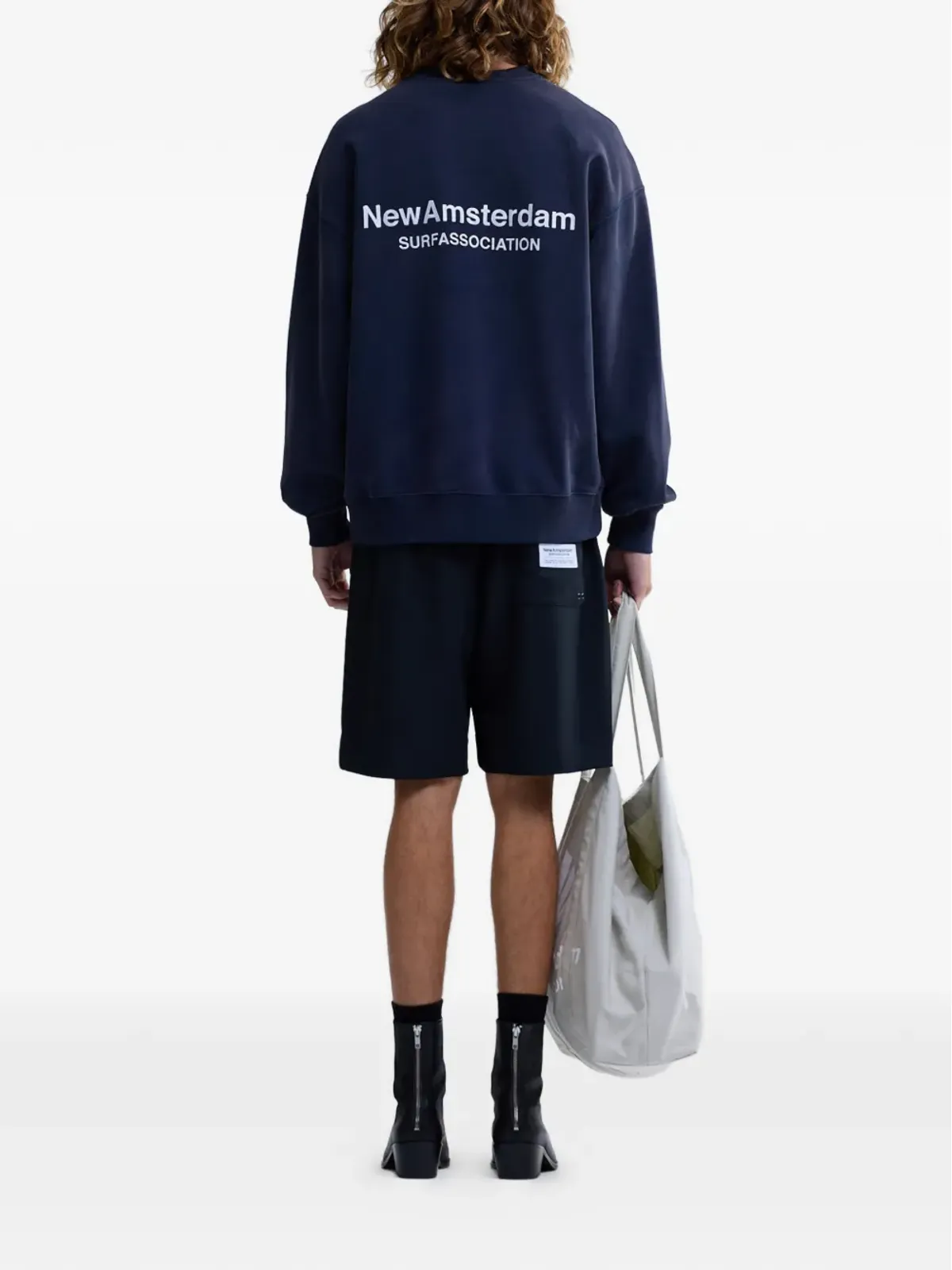 NEW AMSTERDAM ロゴ入りスウェットシャツ - 画像4