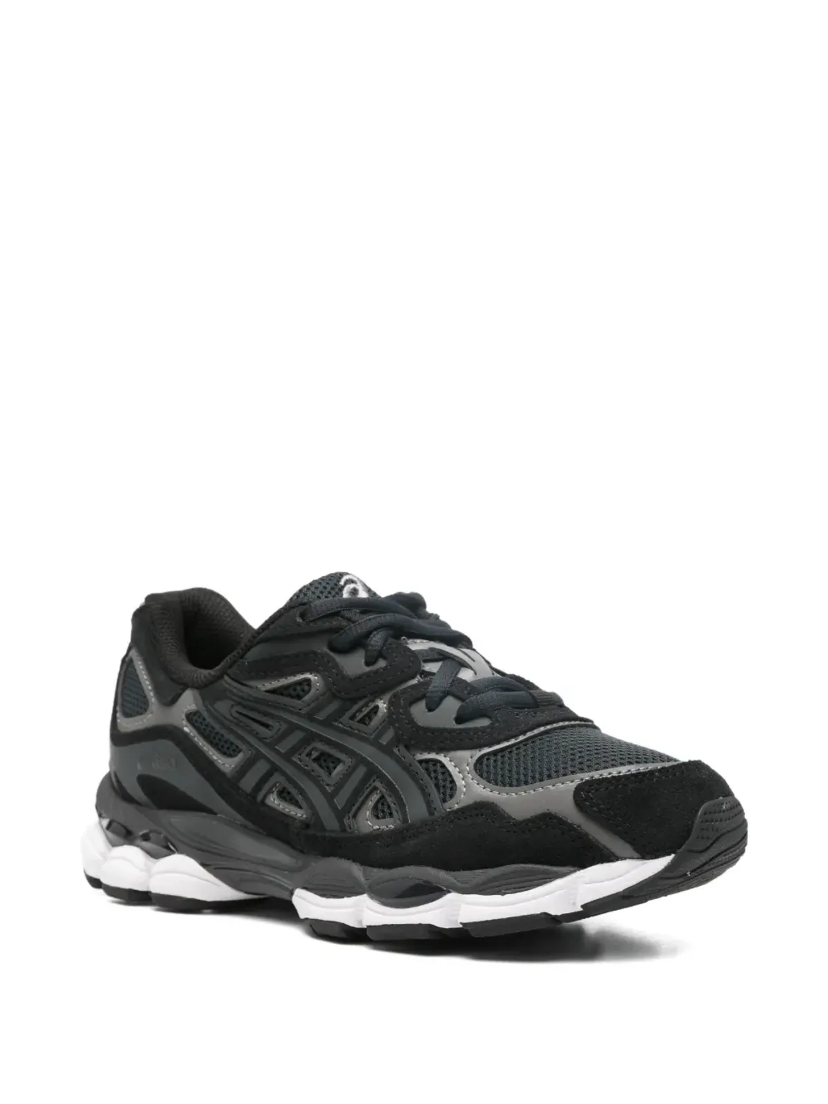 ASICS Gel-NYC ロゴパネルスニーカー ブラック - 画像2