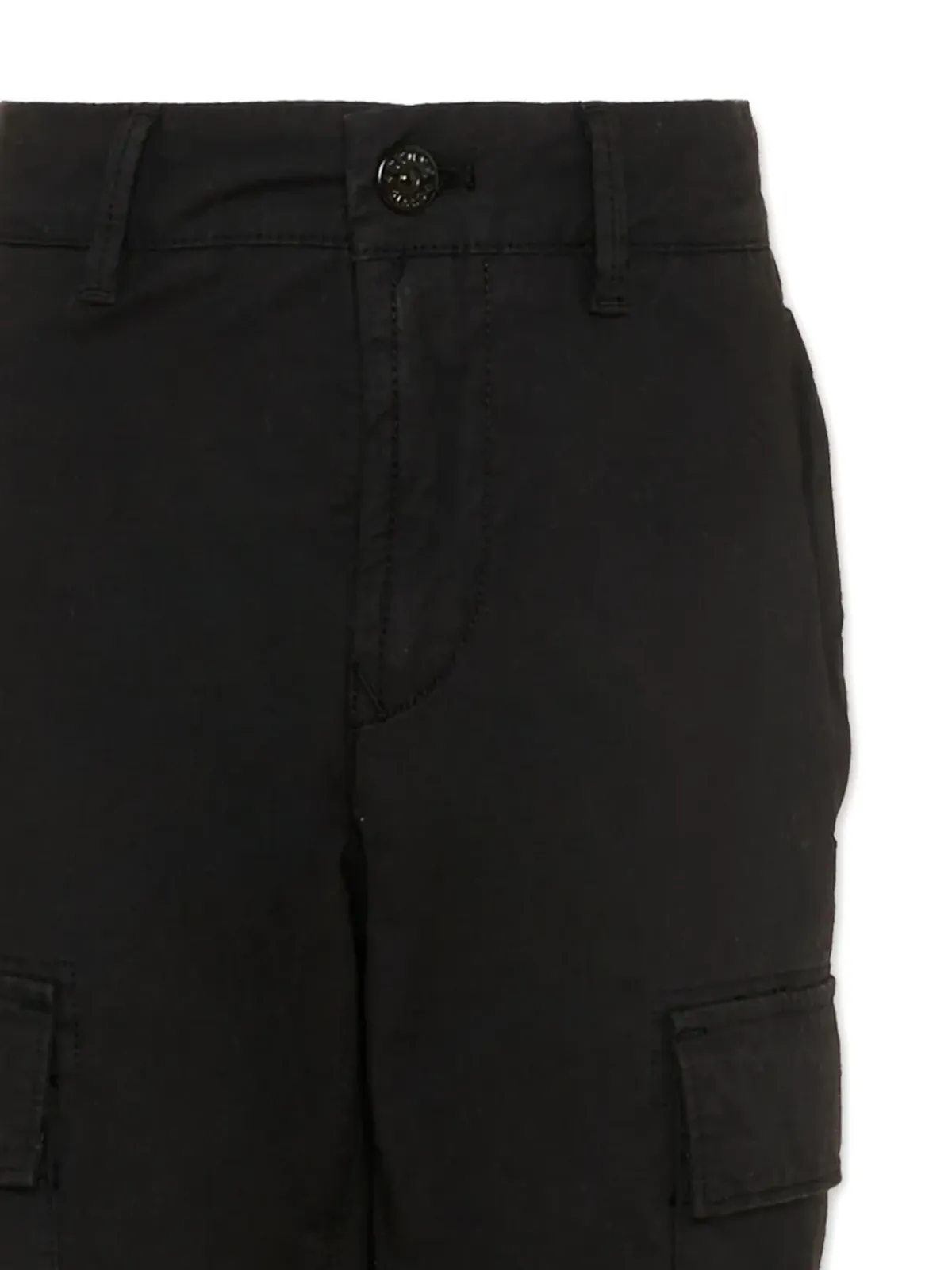 Stone Island Junior ベルトループポケットトラウザー - 画像4