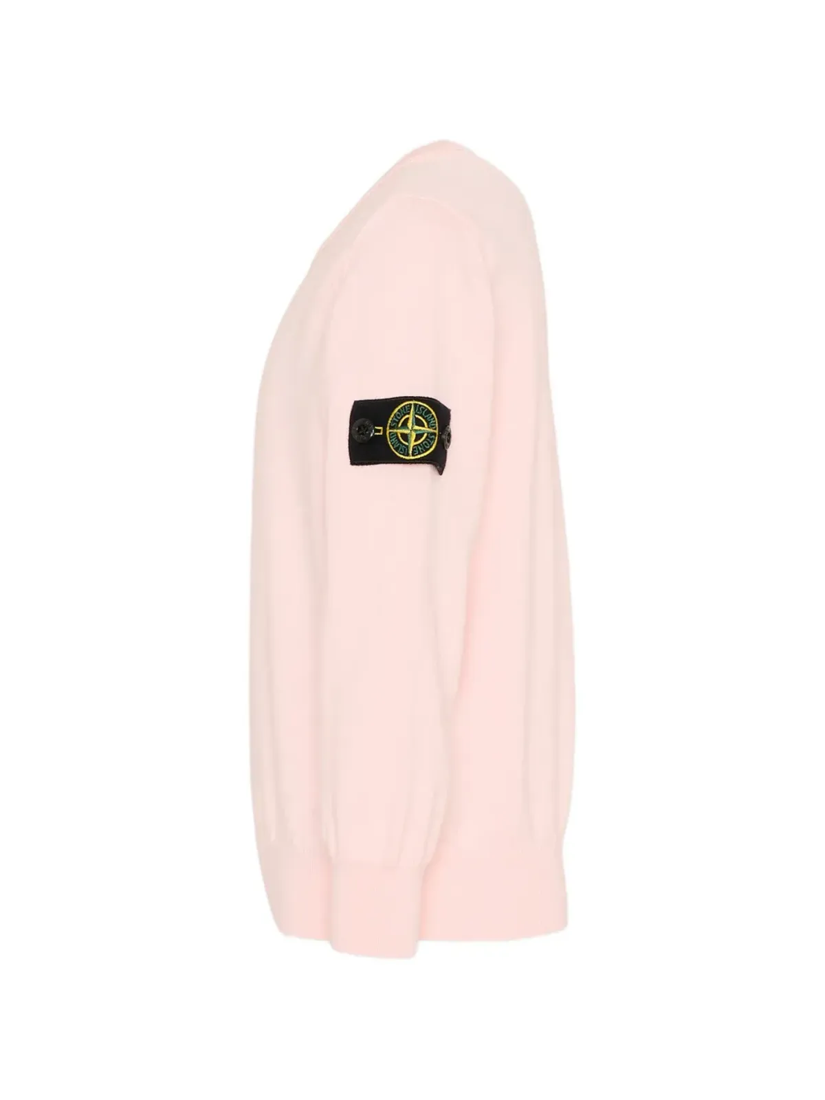 Stone Island Junior クルーネック ロゴパッチ セーター - 画像3