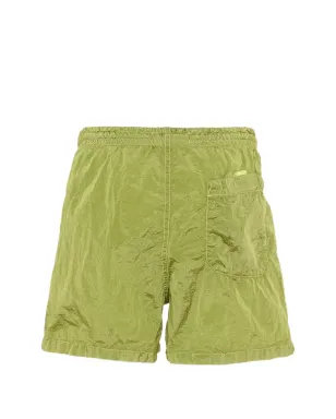 Stone Island Junior エラスティケーテッド・ロゴパッチ スイムショーツ（グリーン） - サムネイル2