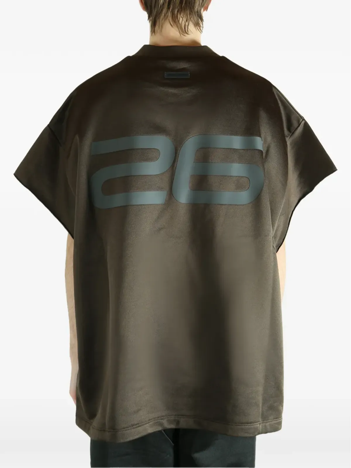 FEAR OF GOD ESSENTIALS フリース90's マッスルTシャツ - 画像5
