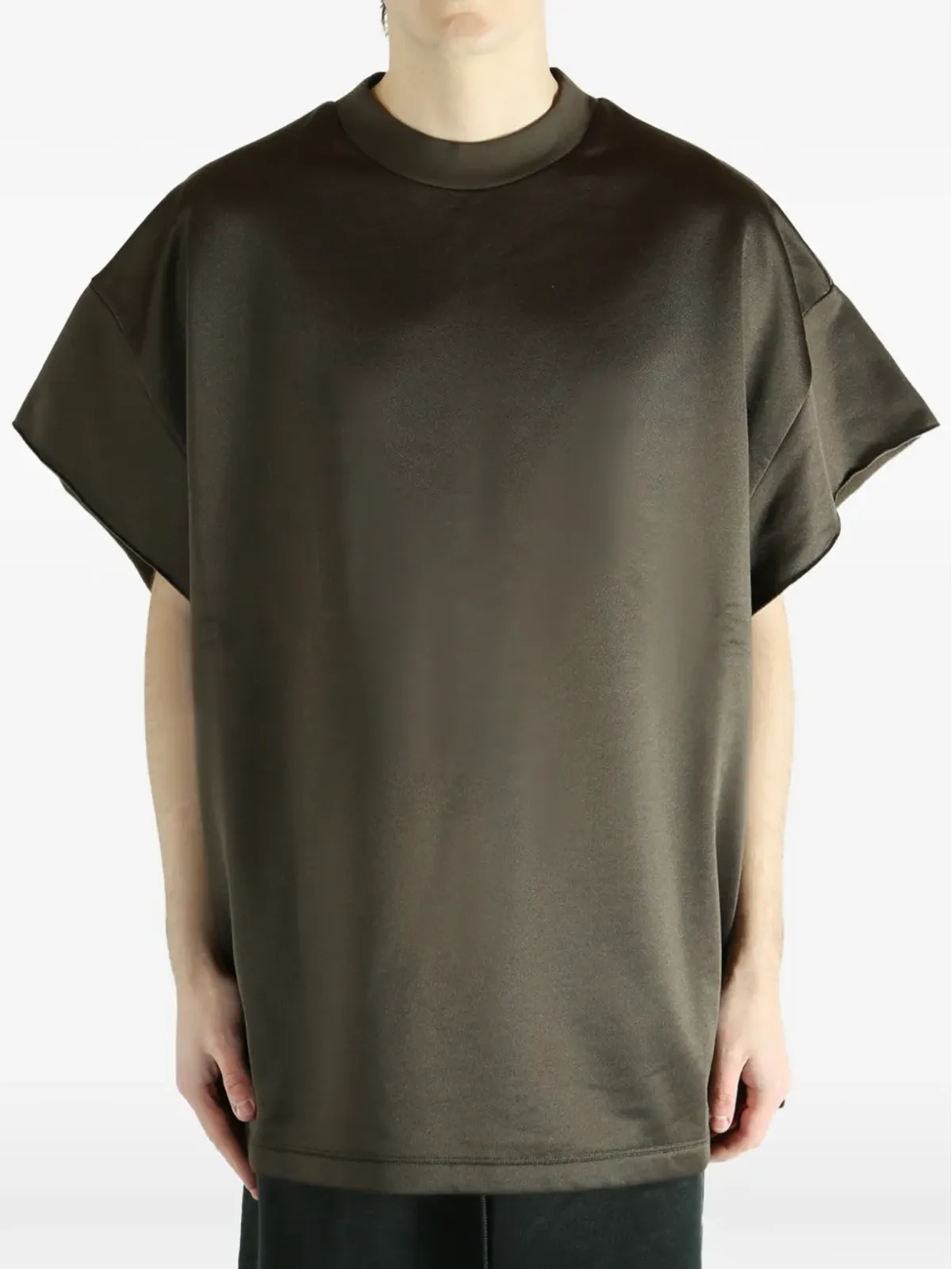 FEAR OF GOD ESSENTIALS フリース90's マッスルTシャツ - 画像3