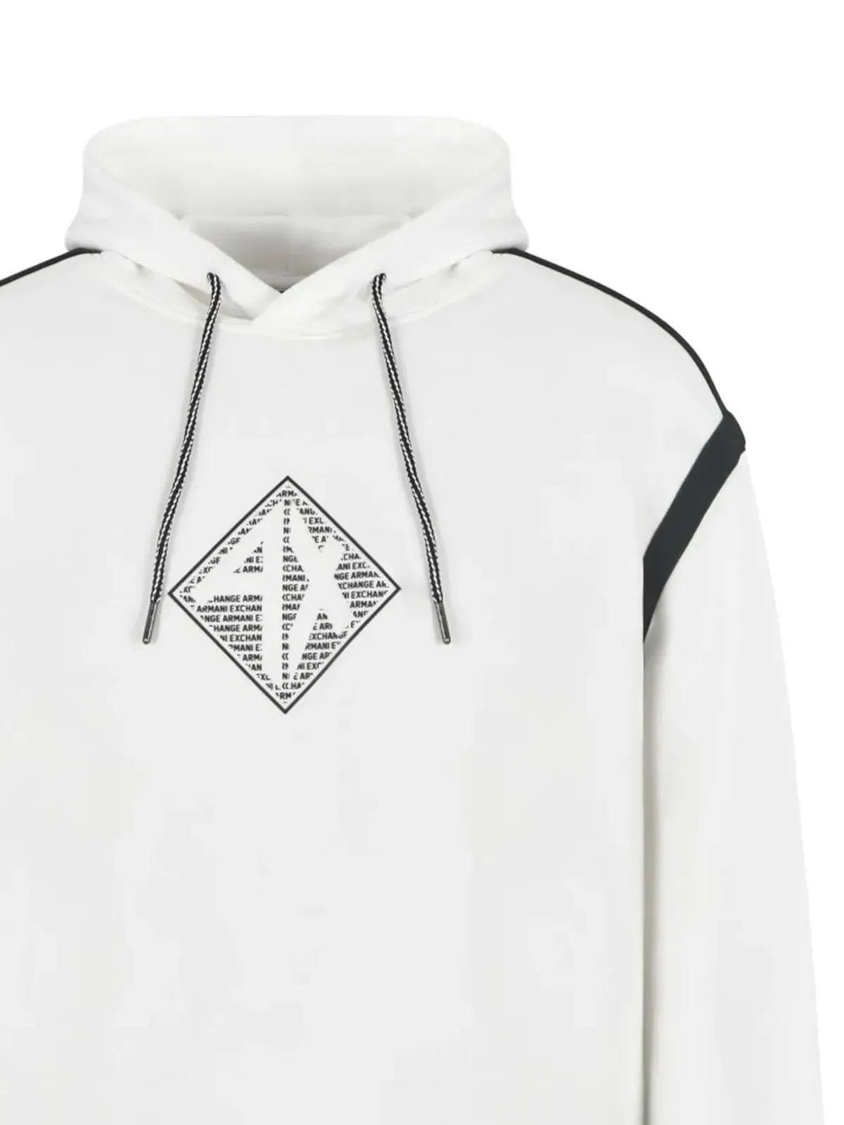 Armani Exchange ダイヤモンドグラフィックフーディー - 画像2