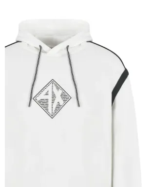 Armani Exchange ダイヤモンドグラフィックフーディー - サムネイル2