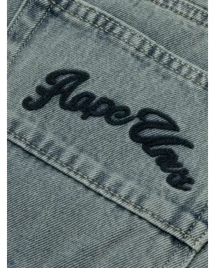 AAPE BY *A BATHING APE® 刺繍入りワイドレッグジーンズ - サムネイル5